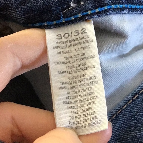 AMERICAN Eagle slim straight jeans size 30 - Picture 8 of 9